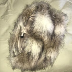 Faux fur scarf